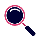 Magnifying glass icon