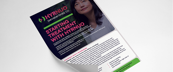 Downloadable HYRNUO patient brochure