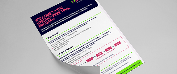 Downloadable patient support program overview